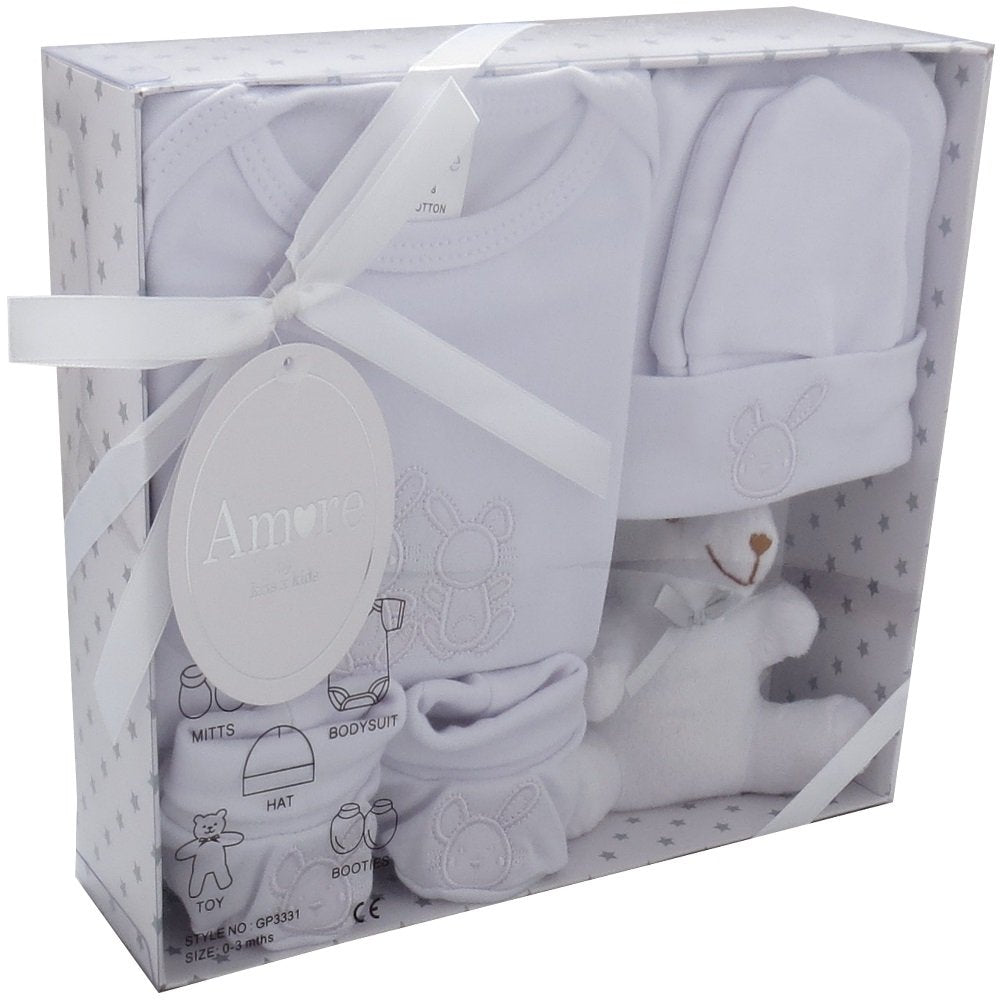 Baby 5 Piece Luxury Gift Set 0-3 Months