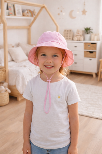 Girls Adjustable Cloche Hat 1-4 Years
