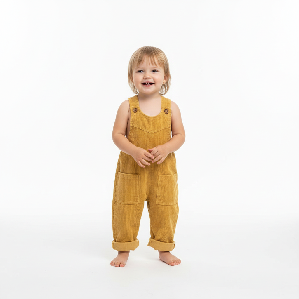 Corduroy Dungaress 9 Months - 5 Years