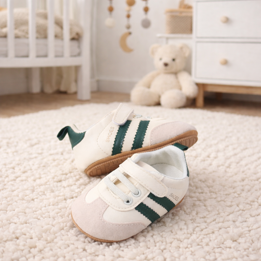 Baby Boys Soft Sole Prewalker Shoes