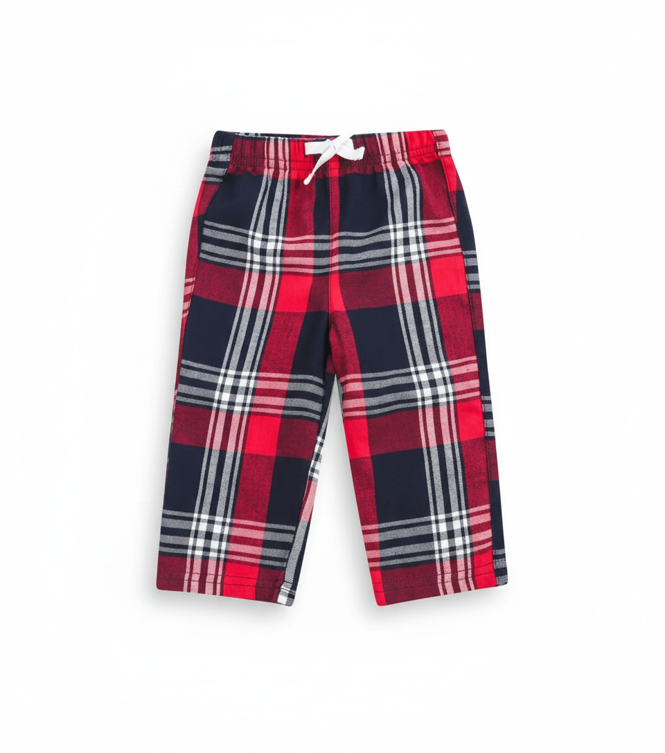 Baby and Toddler Tartan Lounge Bottoms