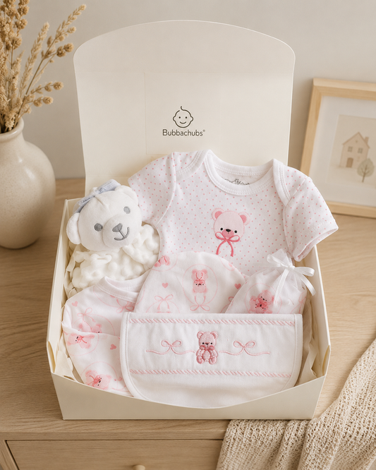 Bubbachubs Baby Girl New Arrival Gift Se