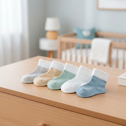 5 Pairs Of Baby Socks 0-24 Months