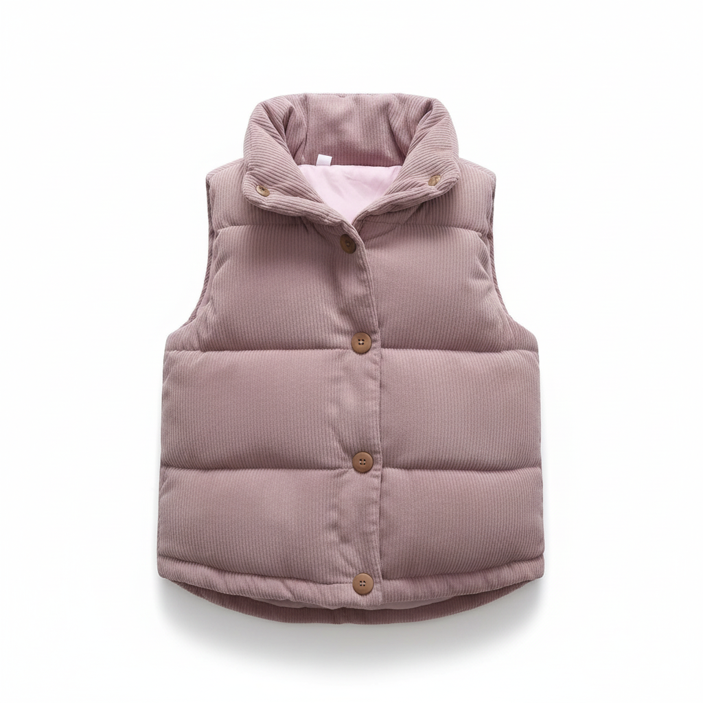 Girl's Corduroy Gilet/Bodywarmer 2-7 Years