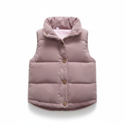 Girl's Corduroy Gilet/Bodywarmer 2-7 Years
