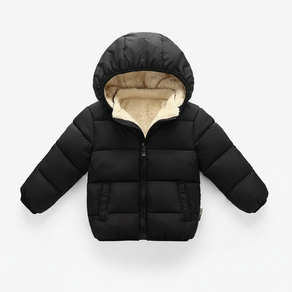 Boys Fleece Lined Puffer Jacket