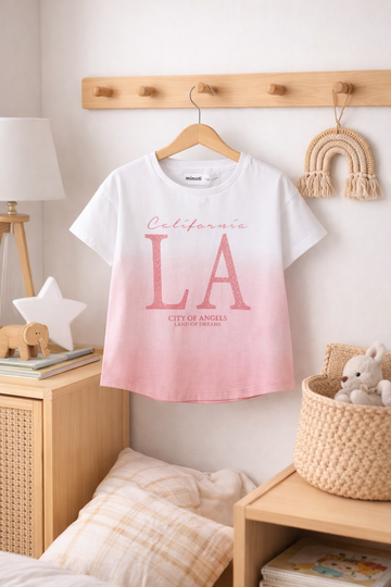 Girls Graphic T-Shirt 3-8 Years