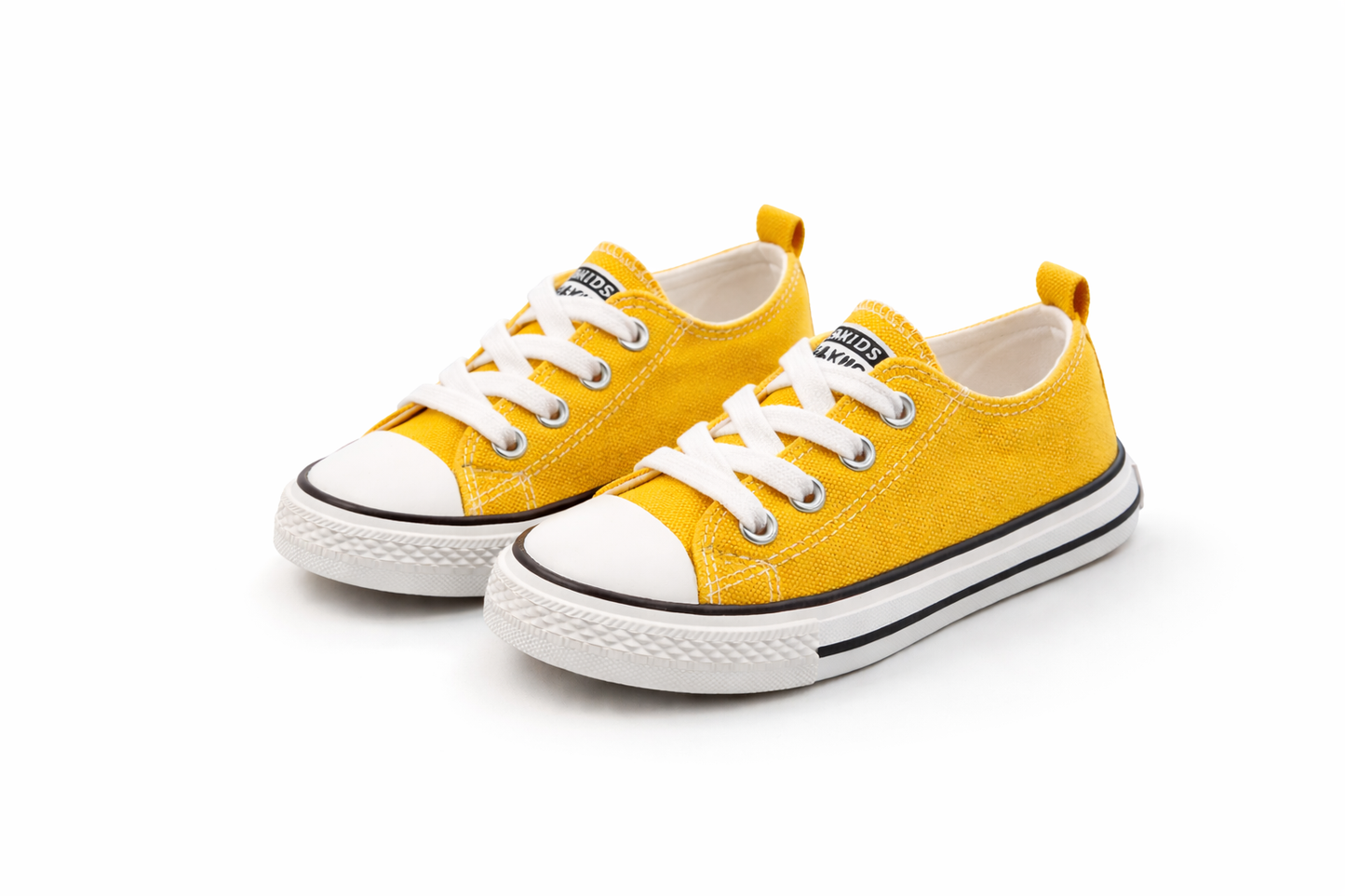 Baby & Toddler Canvas Trainers – Soft Sole Low Top First Walker Shoes