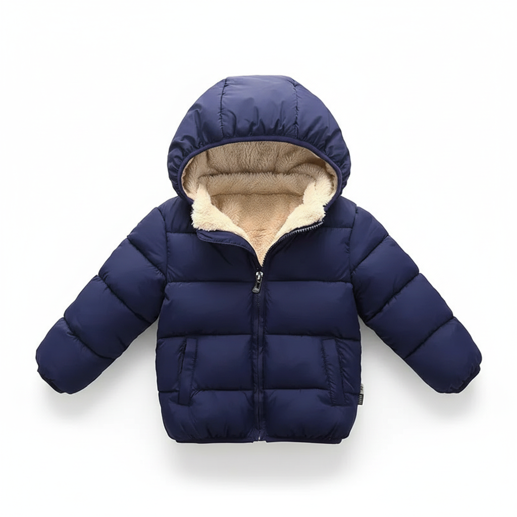 Boys Fleece Lined Puffer Jacket