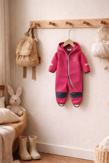 Girls All In One Waterproofs 9 Months -3 Years