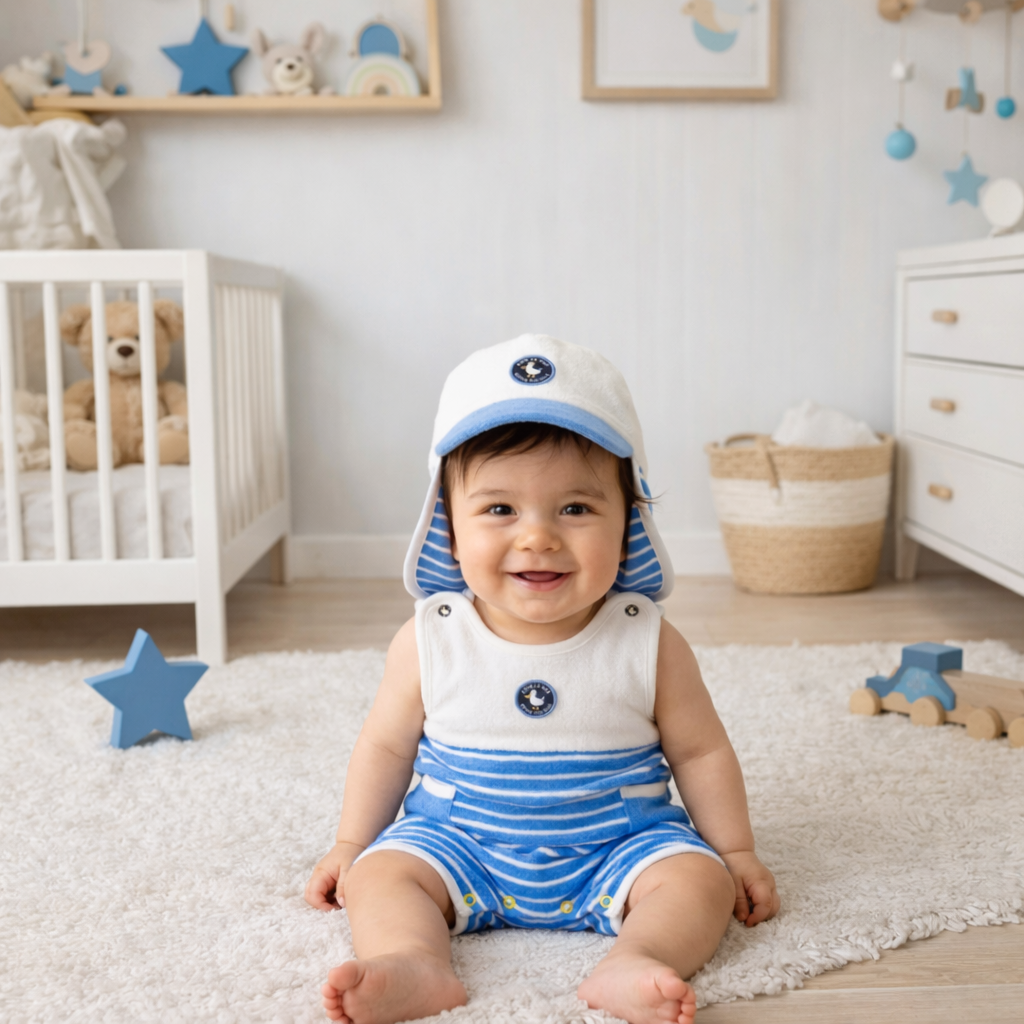Bubbachubs Baby Boys Summer Outfit 0–12 Months