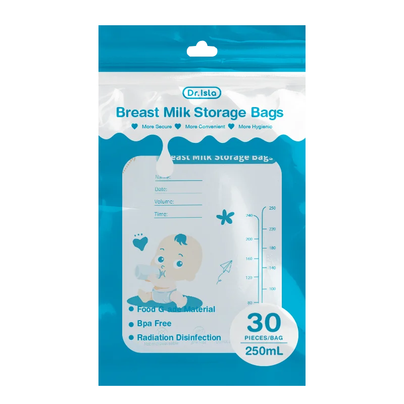 250ML Breast Milk Storage Bags BPA (30 Pack)