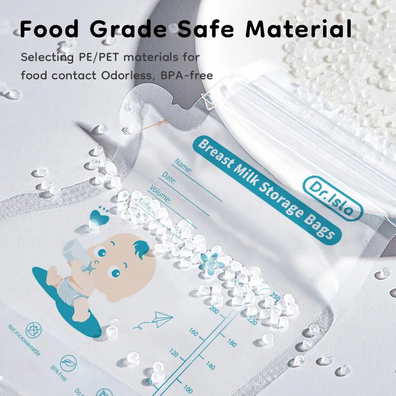 250ML Breast Milk Storage Bags BPA (30 Pack)