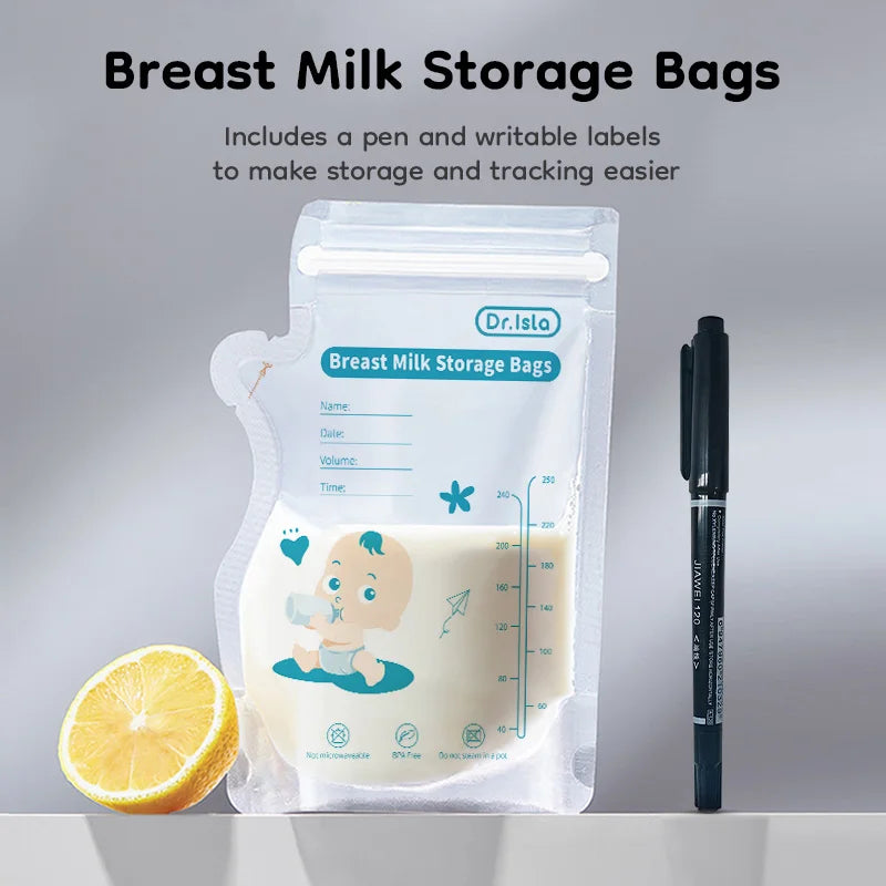 250ML Breast Milk Storage Bags BPA (30 Pack)