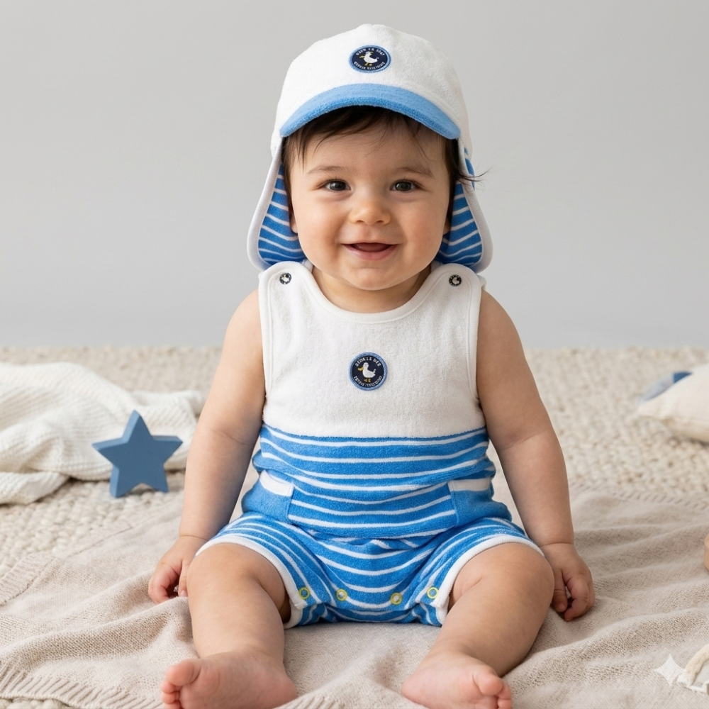 Bubbachubs Baby Boys Summer Outfit 0–12 Months