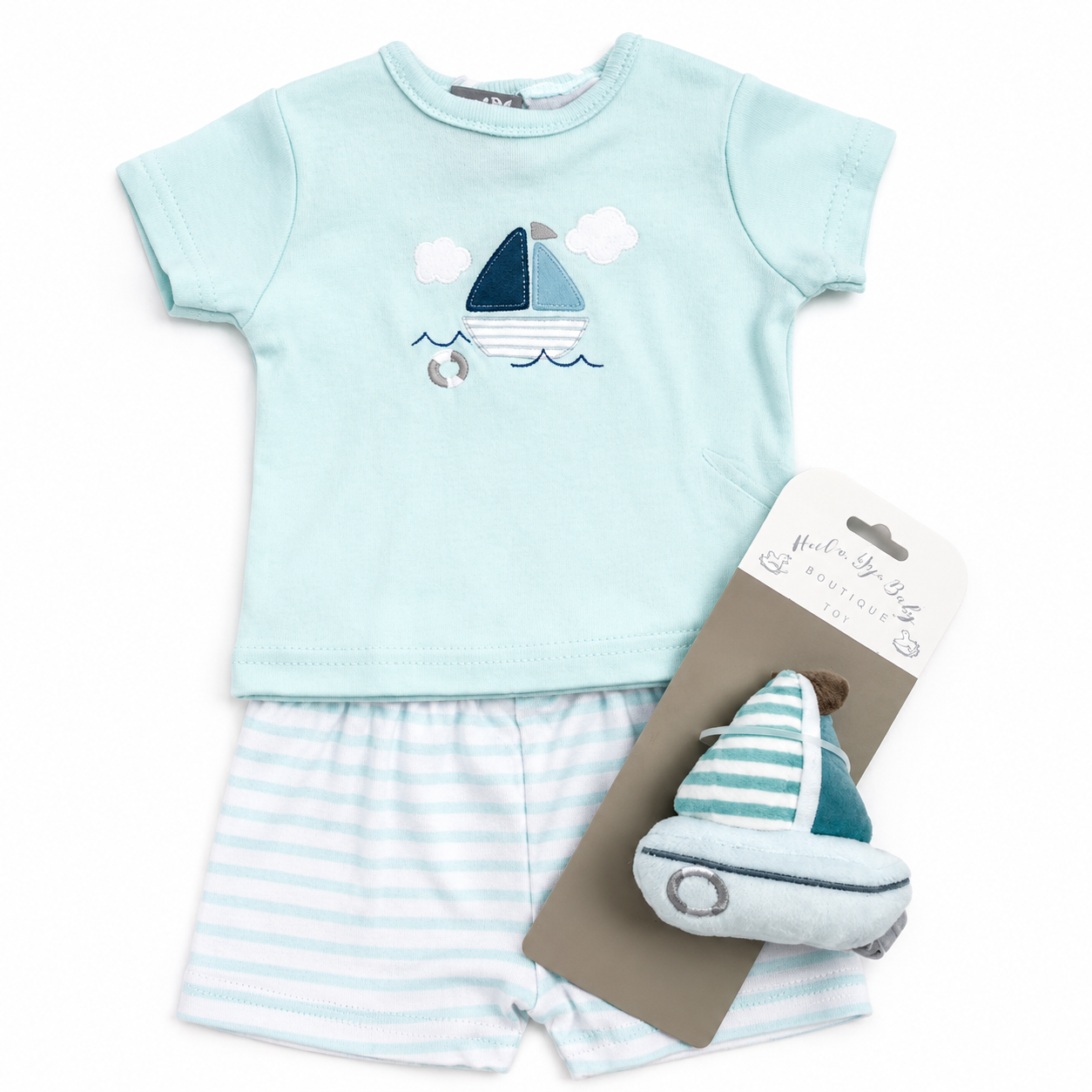 Boys 0-3 Months Summer Gift Set