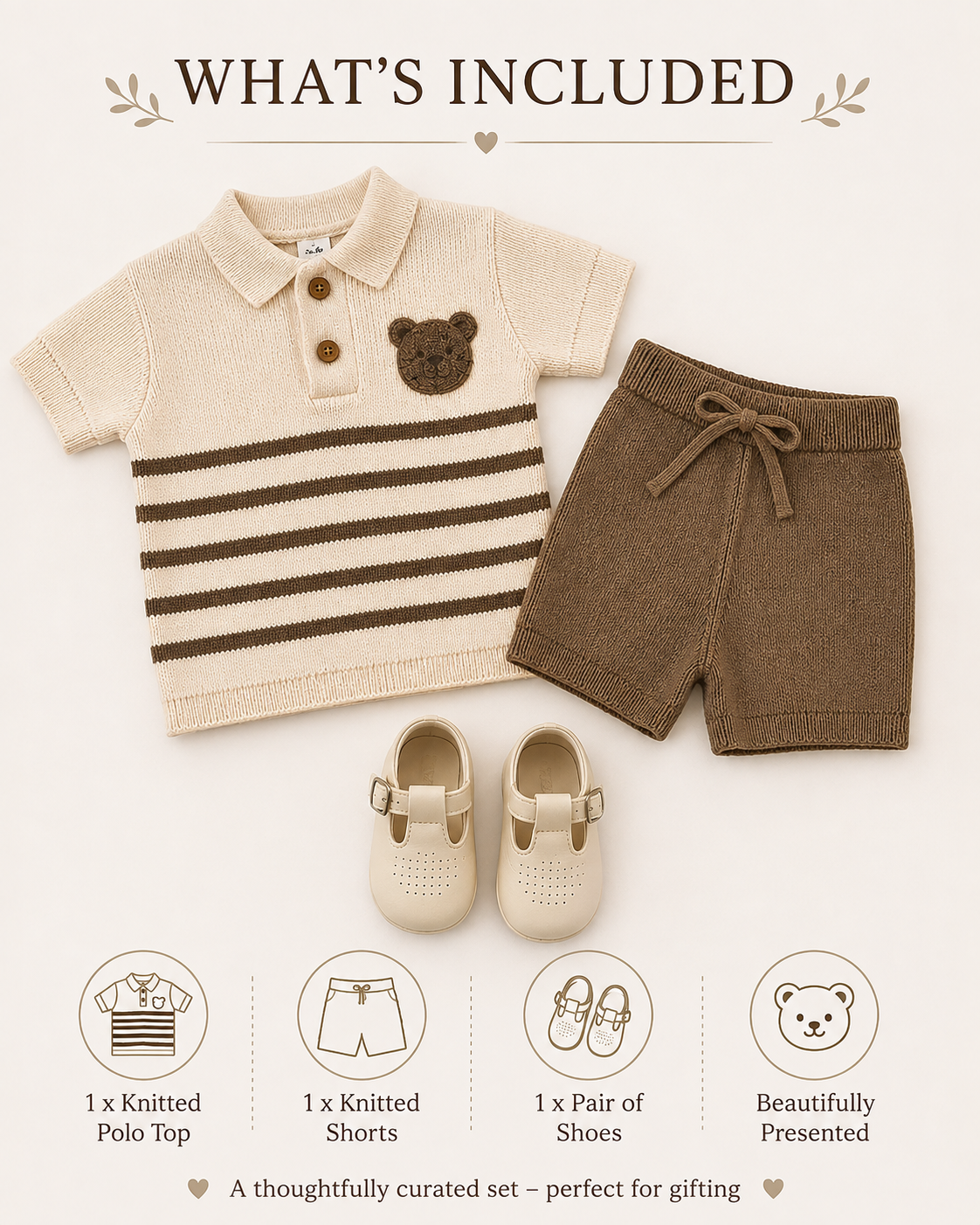 Bubbachubs Boy's 1st Birthday Gift Set