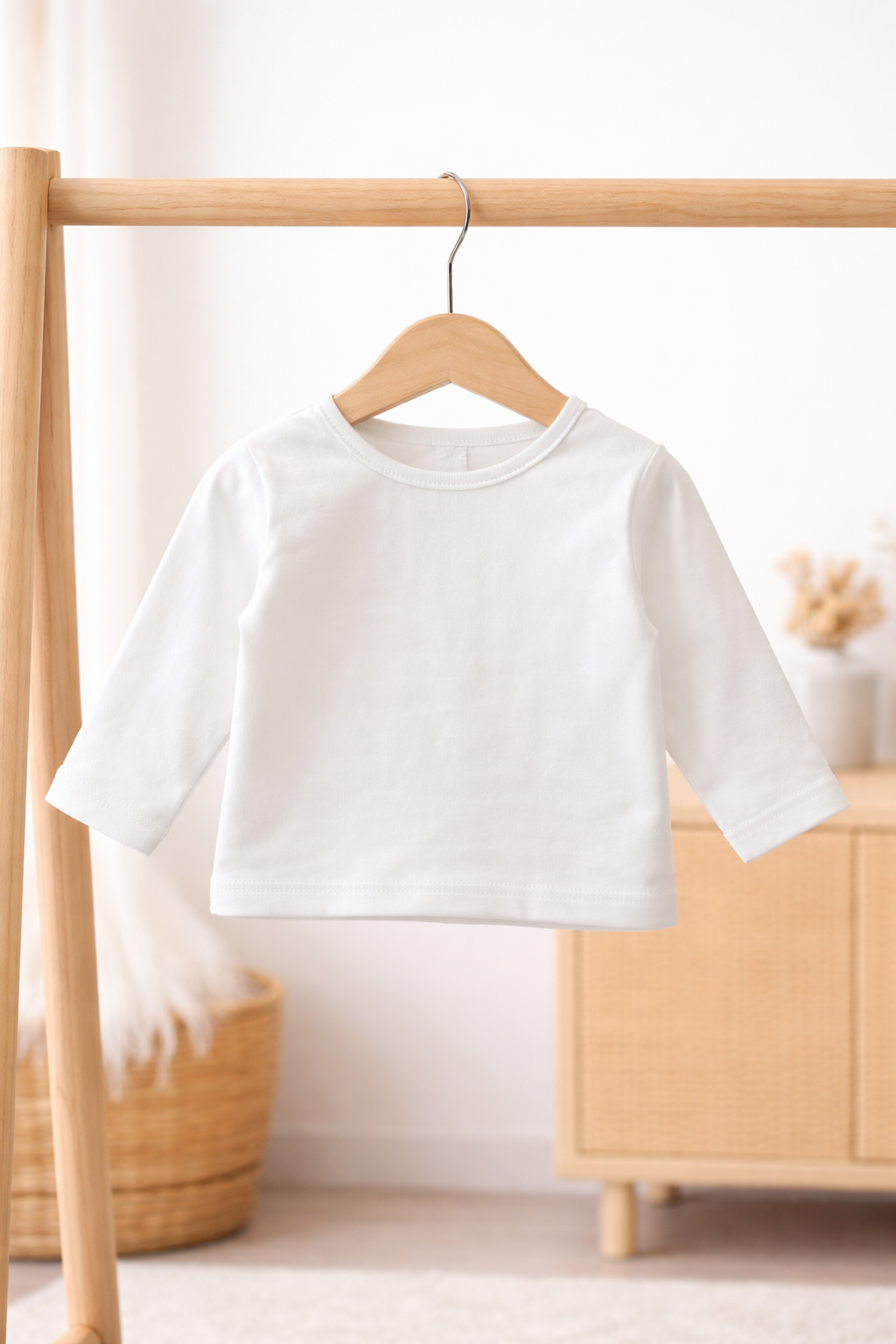 White Long Sleeve Top 3 Months - 3 Years