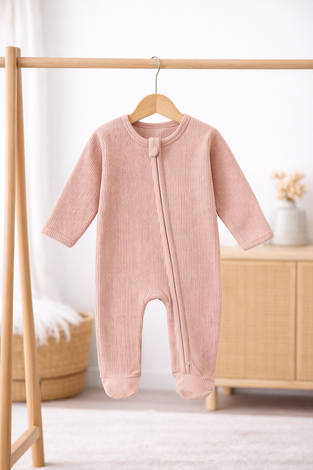 Baby Cotton Footed Jumpsuit 3-12 Months
