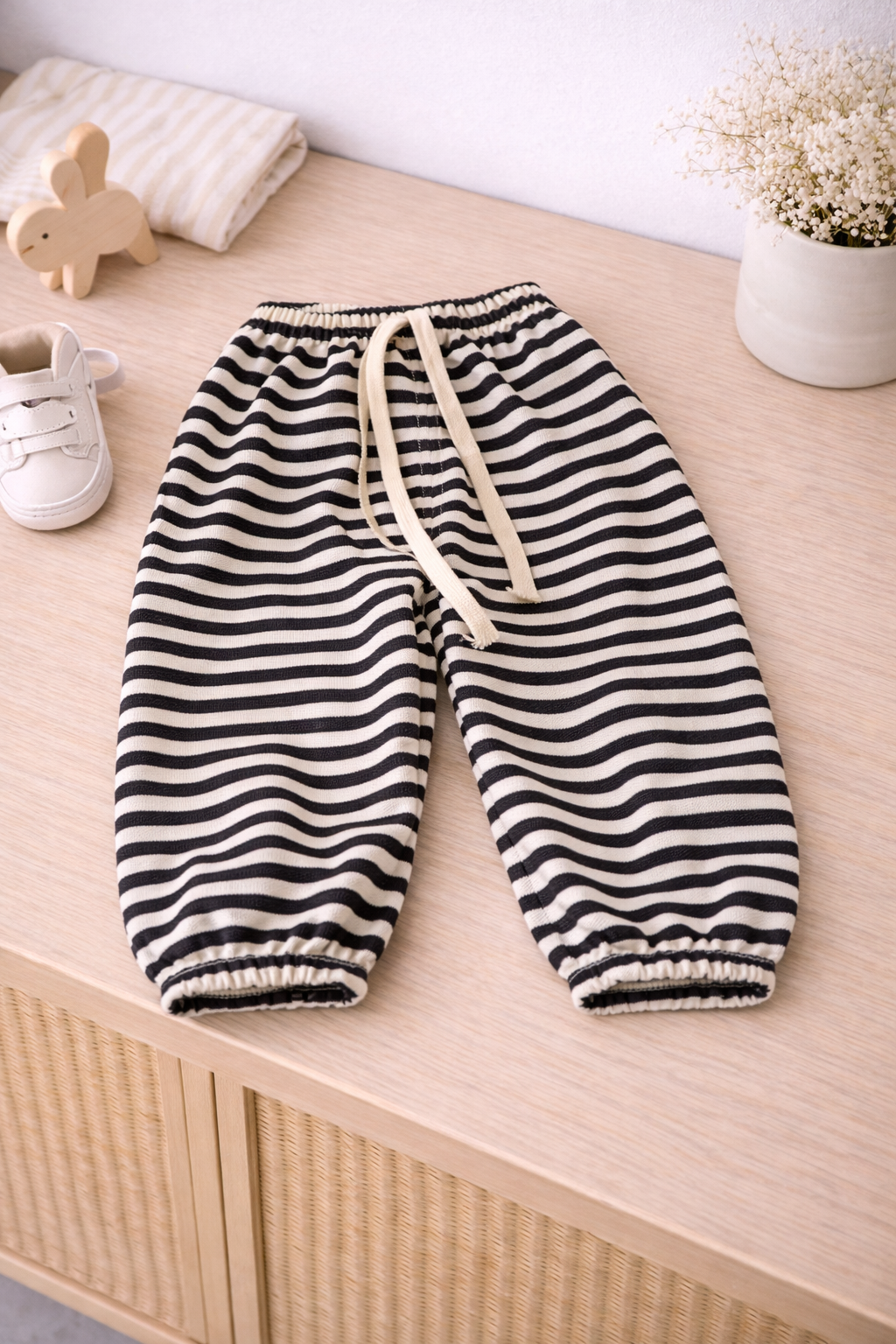 Children's Stripe Waffle Bottoms 1-5 Years