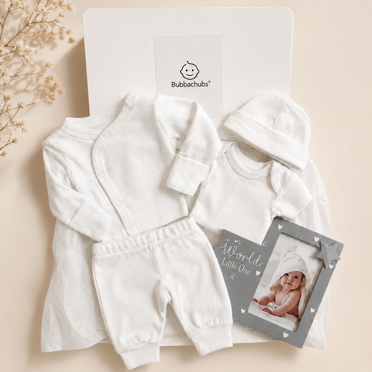 Bubbachubs Unisex Premature Baby Gift Set