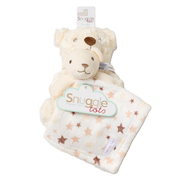 Baby Bear Plush Toy And Comforter Set