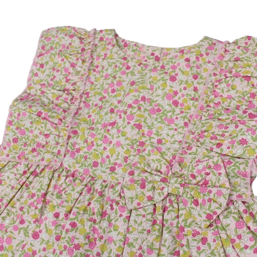 Baby Girls Floral Printed Lined Dress 1-2 Years