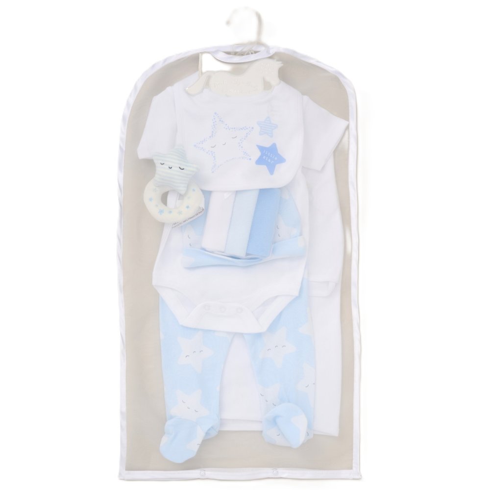 Baby Boys Star 10 Piece Gift Set Newborn - 6 Months