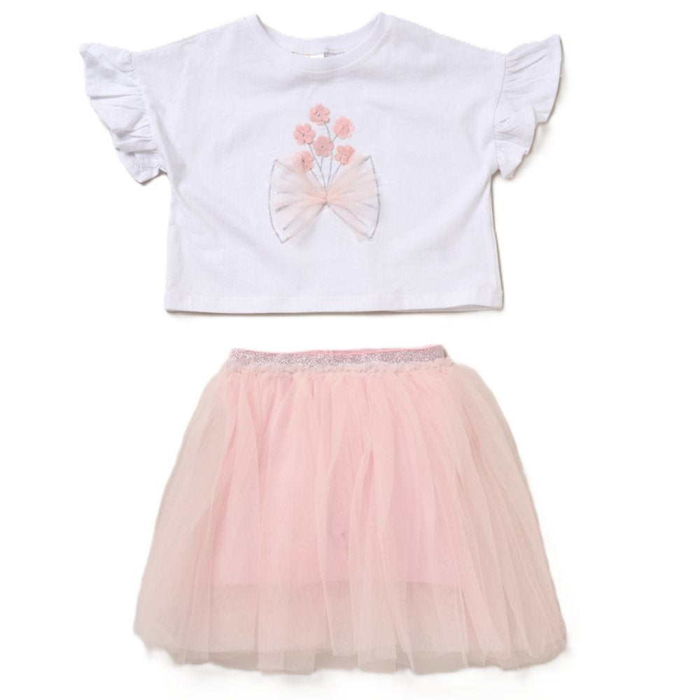 Girl's T-Shirt & Tutu Skirt Set 3-5 Years
