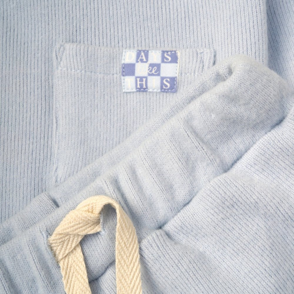 Children's Ribbed Tracksuit Set Sweatshirt & Joggers 2–4 Years