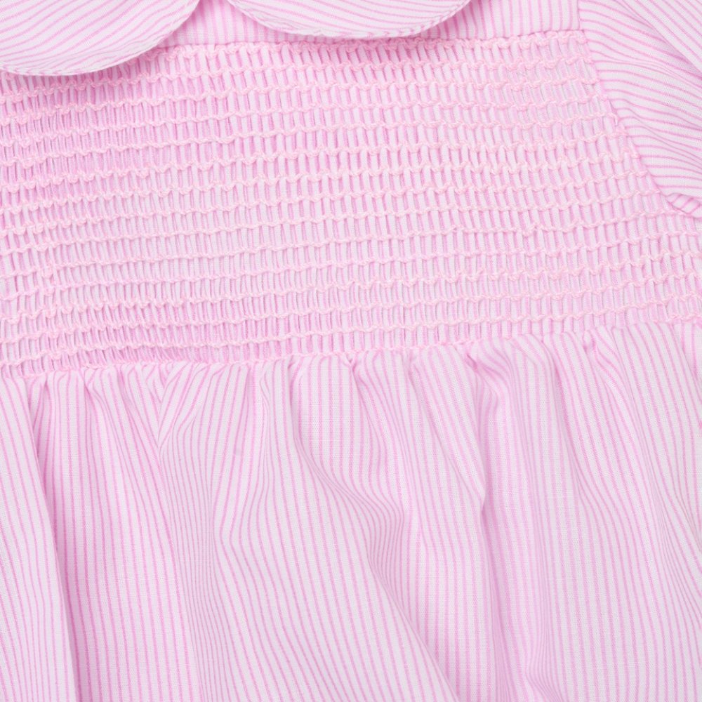 Baby Girls Smocked Romper 0-9 Months