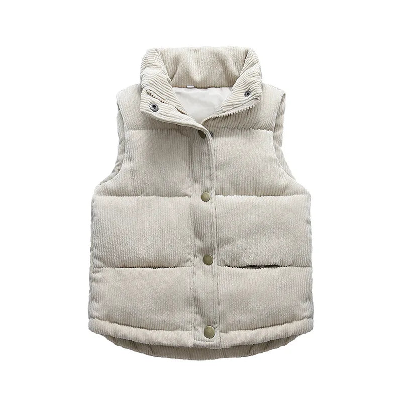 Girl's Corduroy Gilet/Bodywarmer 2-7 Years
