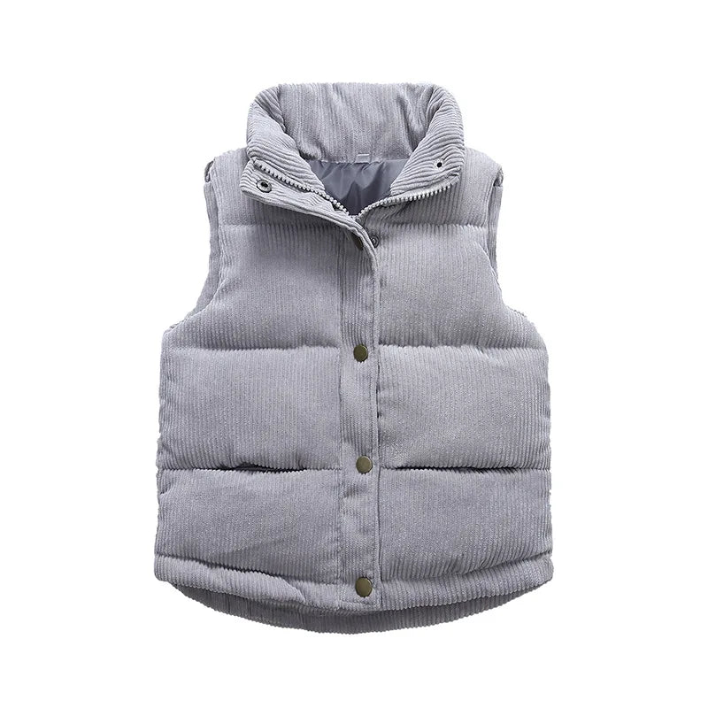 Girl's Corduroy Gilet/Bodywarmer 2-7 Years
