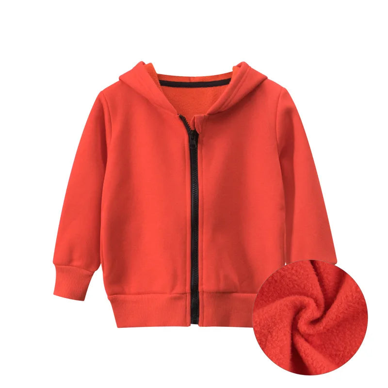 Children's Zip Up Hoodie 18 Months - 6 Years