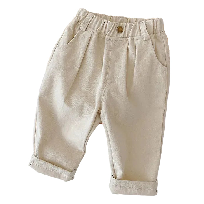 Boys Spring Cotton Trousers 1-6 Years