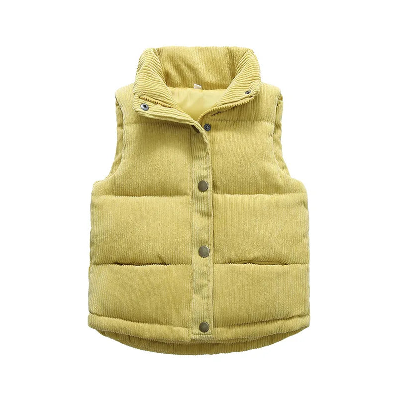 Girl's Corduroy Gilet/Bodywarmer 2-7 Years