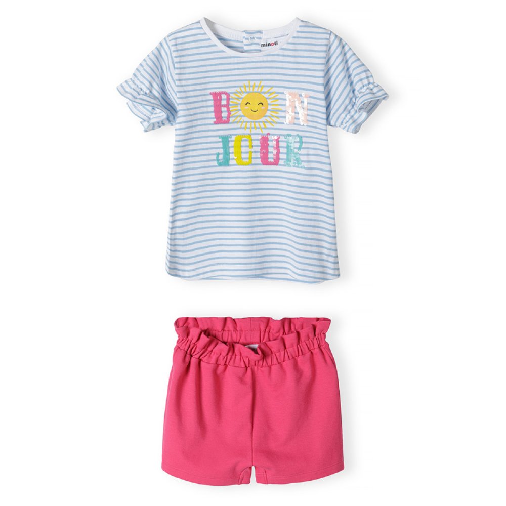 Baby T-Shirt & Shorts Set 3-12 Months