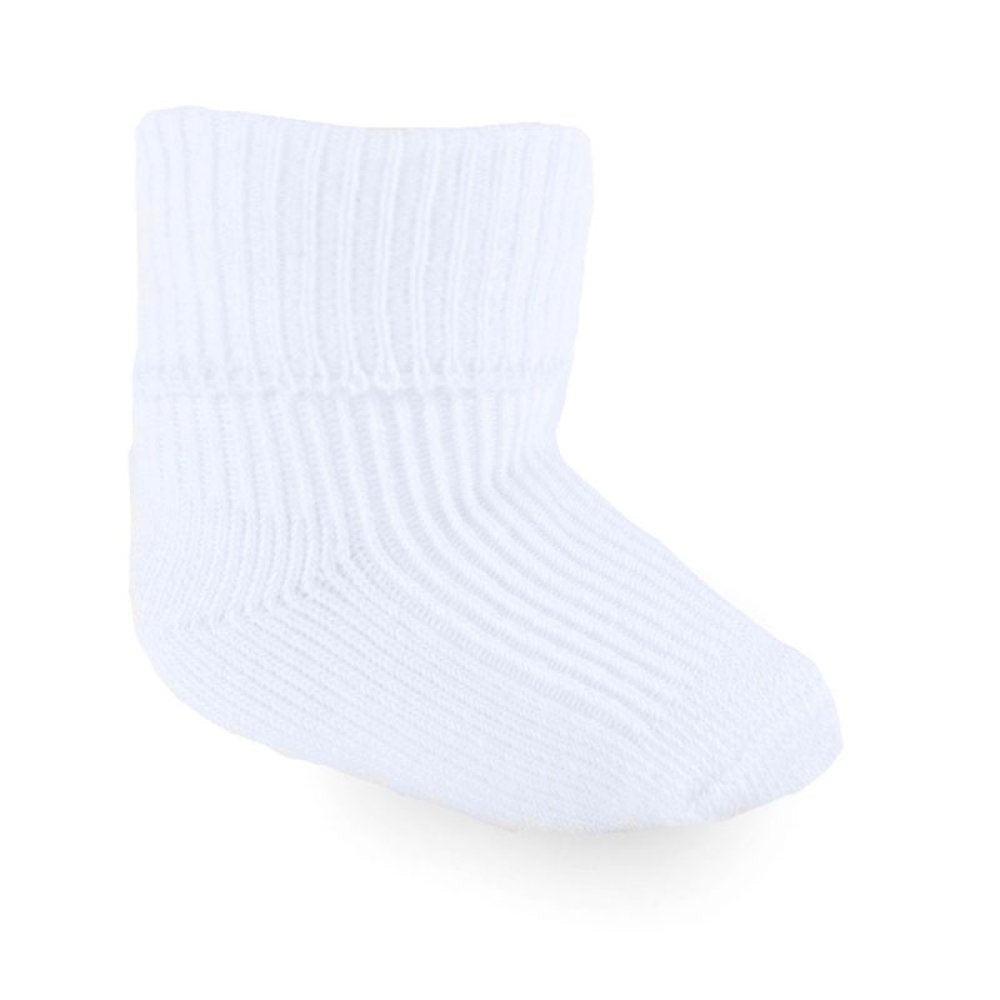 Baby 2 Pack Of Premature White Socks