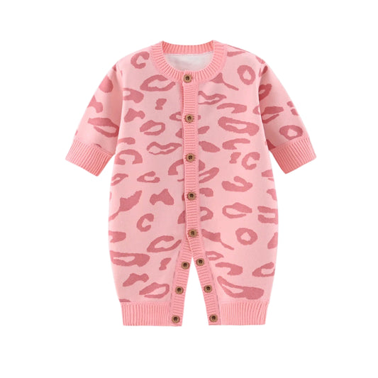 Girls Knitted Jumpsuit 3 Months - 2 Years