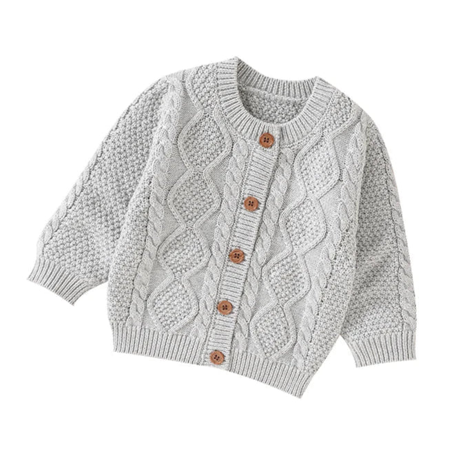 Child's Cable Knit Cardigan 3 Months - 3 Years