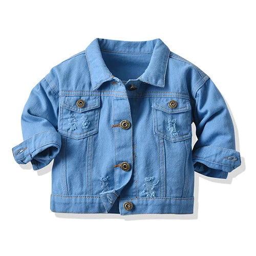 Unisex Denim Jacket In Variety Of Colours 3 Months - 6 Years - Bubbachubs