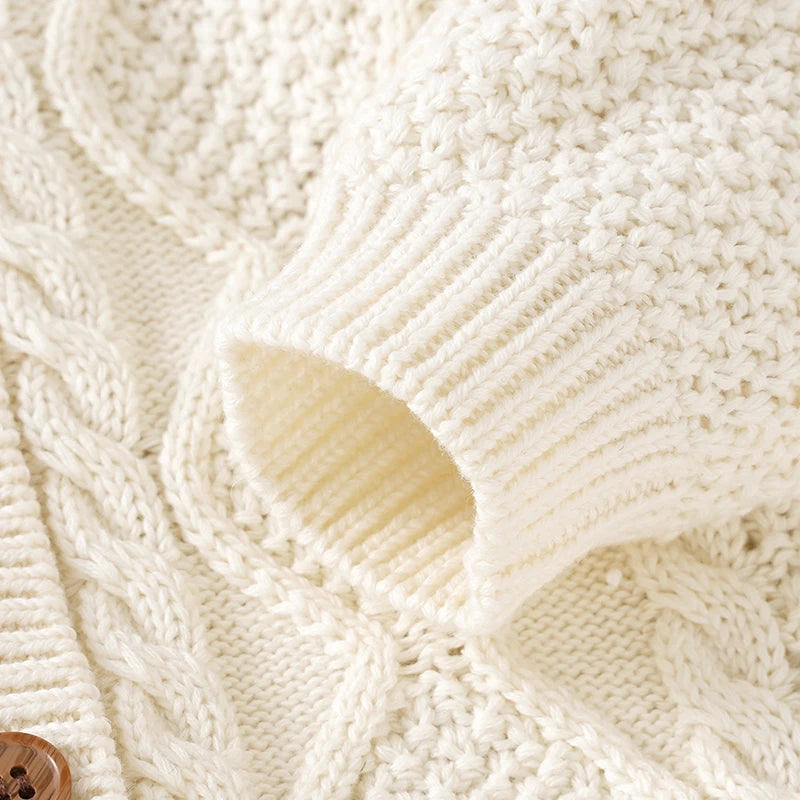 Child's Cable Knit Cardigan 3 Months - 3 Years