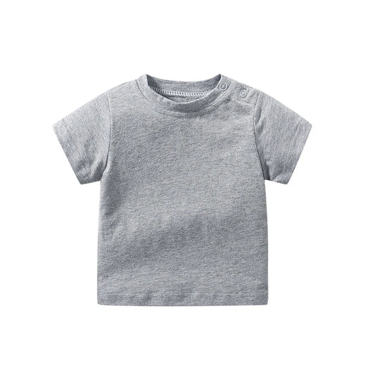 Boys Crew Neck Short Sleeve T-Shirt 3-24 Months