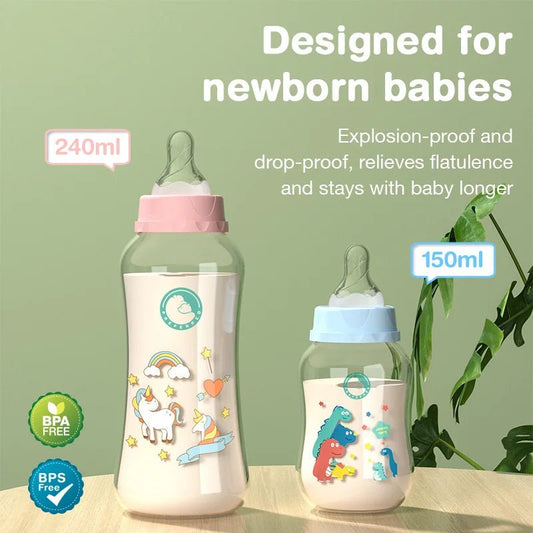 Dr.isla 150/240ML Baby Bottle BPA Free