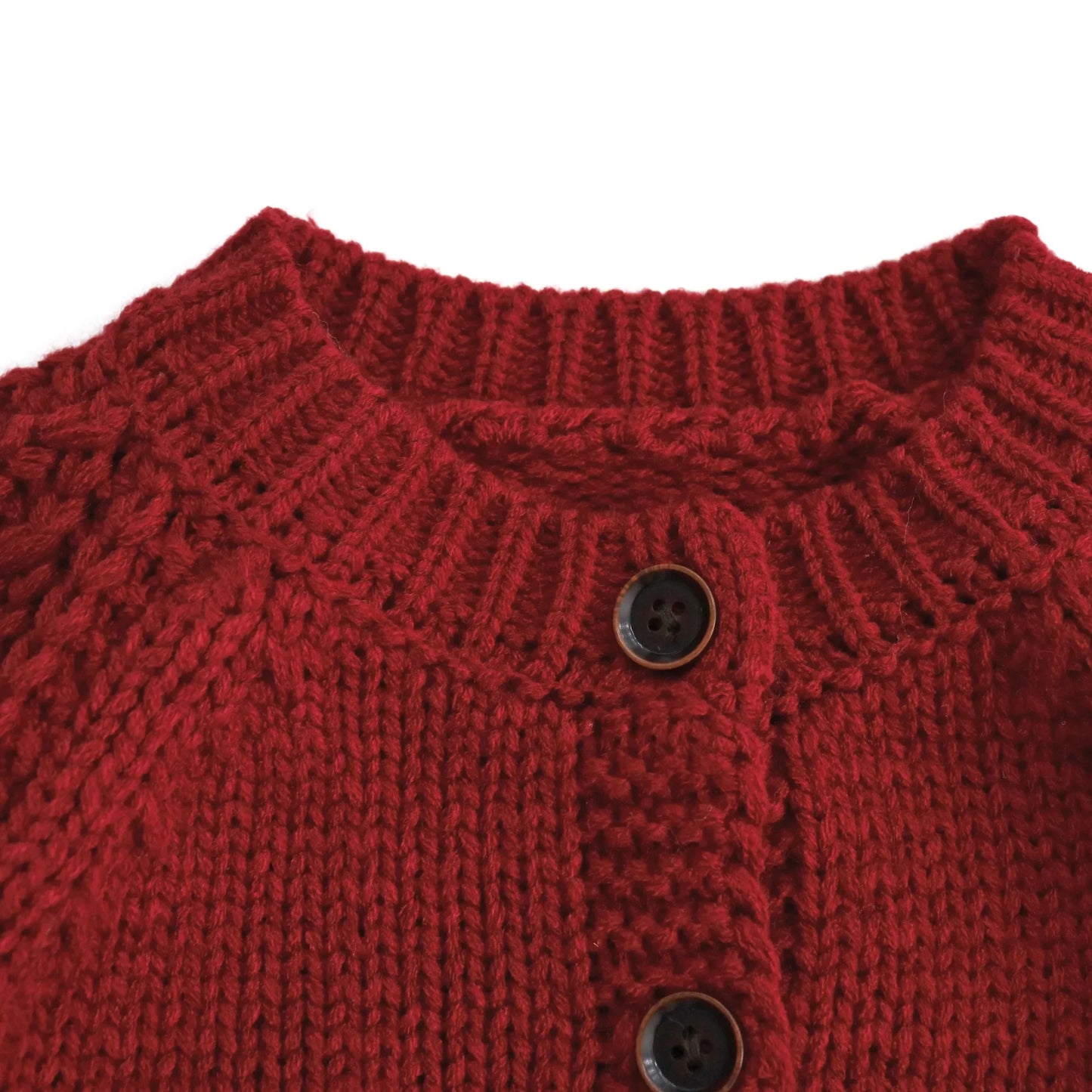 Children's Red Cardigan 1-6 Years