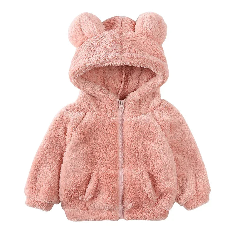 Children's Fleece Teddy Jacket 9 Months - 6 Years