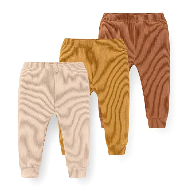 Baby Boy Ribbed Bottoms (3 Pack)