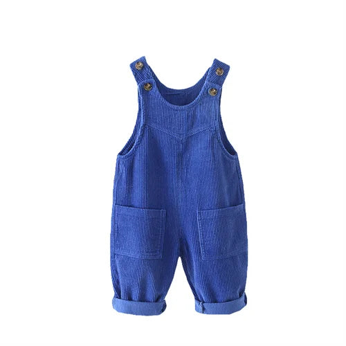 Boys Corduroy Dungarees 9 Months - 5 Years