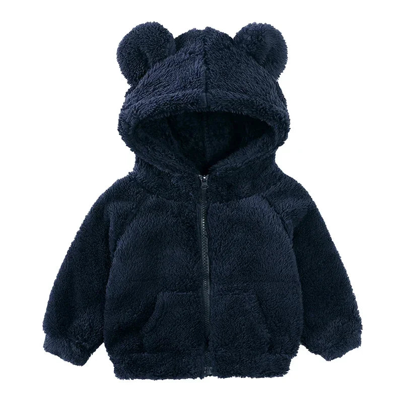 Children's Fleece Teddy Jacket 9 Months - 6 Years