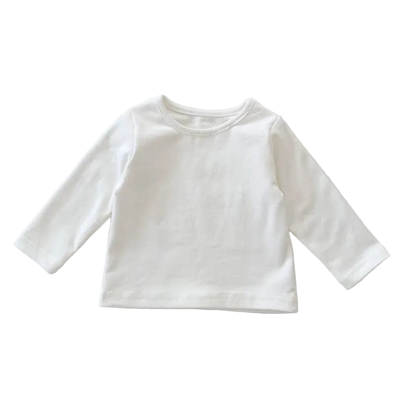 White Long Sleeve Top 3 Months - 3 Years